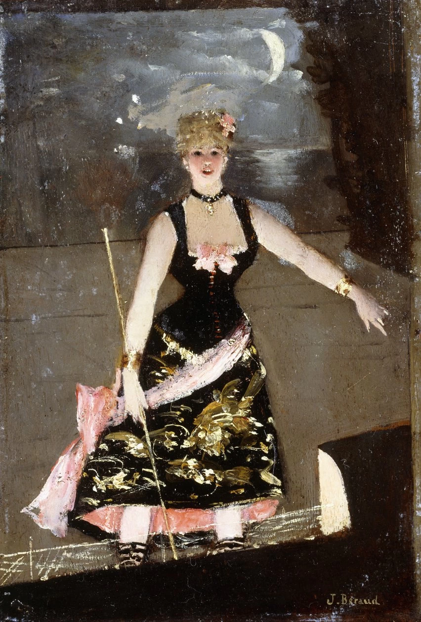 La cantante del Music Hall